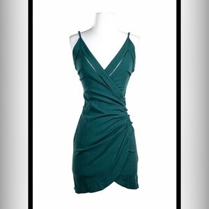 Free People Teal Mini Dress